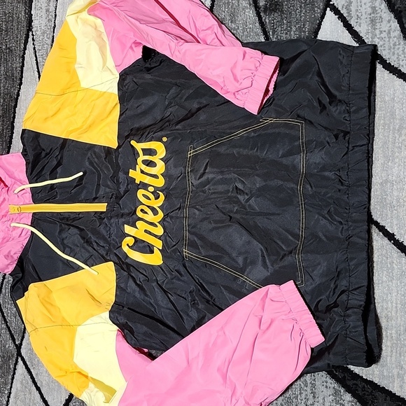 CHESTER CHEETAH CHEETOS BASKETBALL QUARTER-ZIP HOODIE WINDBREAKER JACKET UNISEX - Picture 4 of 14